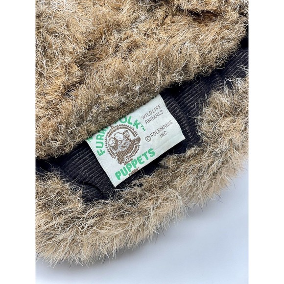 Folkmanis Brown Bear Full Body Hand Puppet Plush Stuffed Folktails Furry Folk - Picture 3 of 5